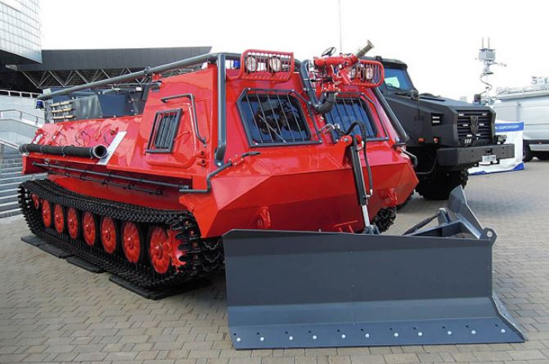 Tracked firefighting complex "MB-LBu"
